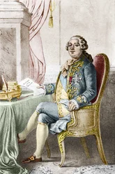 Retrato de Luis XVI (1754-1793), rey de Francia