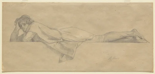 Estudio para "Le Poete Florentin"
