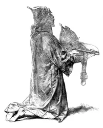 Estudio para un sarraceno, para El cautiverio de San Luis, c1880-1882
