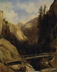 A la cascada de la Handeck, 1842-43
