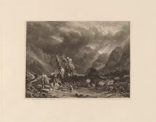 Tormenta en las Montañas