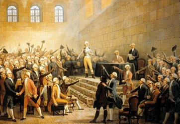 Asamblea de los notables del Dauphiné, Francia, el 21 de julio