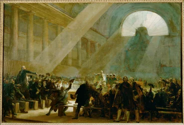 El juramento del Jeu de Paume ...