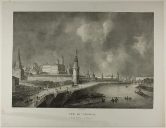 Vista del Kremlin desde el Puente de Piedra