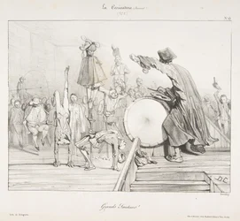 Grands Sauteurs!, de La Caricature, 1823-60