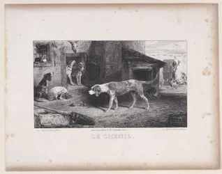 El perrera, de la serie Escenas de caza, 1829