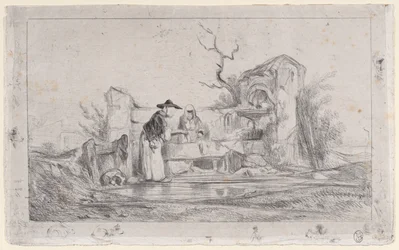 Las lavanderas, 1833-38