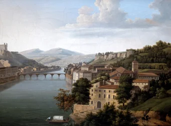 Vista del Ródano, c1777-1840