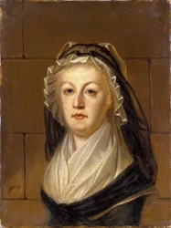 María Antonieta en la Conciergerie, c. 1793