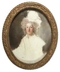 Retrato de la reina María Antonieta de Francia 1755-1793, 1791-1792