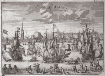 Vista de San Petersburgo, 1727