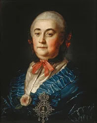 Retrato de Anastasia Izmaylova 1703-1761, 1759