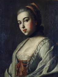 Retrato de la Condesa Anna Vorontsova 1743-1769, 1761