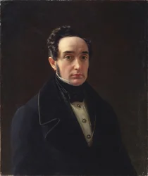 Retrato de Vladimir Ivanovich Panayev 1792-1859