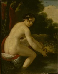 Susana en su baño