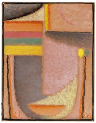 Cabeza abstracta: Partenón, 1932