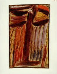 Gran meditación (óleo sobre lienzo)