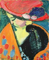 Cabeza Inclinada, 1909