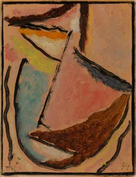 Meditación Pequeña Cabeza Abstracta, 1934