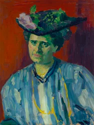 Retrato de Hedwig Kubin