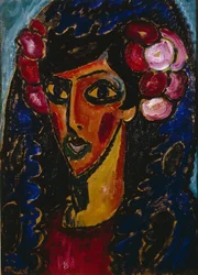 La Mantilla Azul, 1913