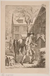 El joven potro y el campesino
