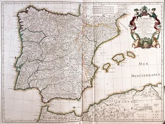 España - por A