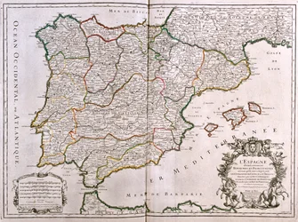 España - por A