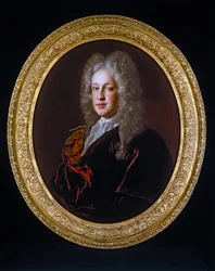 Retrato de caballero (sobre lienzo, oval)