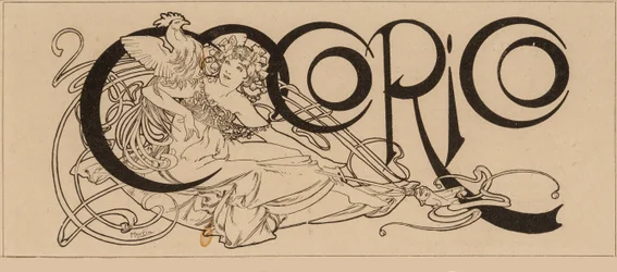 Título de la revista Cocorico, 1898