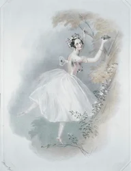 Marie Taglioni, la bailarina más famosa ... (impresión en color)