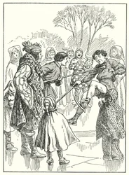 Merrie England: Aprendices de hielo (litografía)