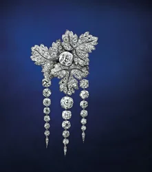 Broche "Feuilles de Groseillier", c.1855