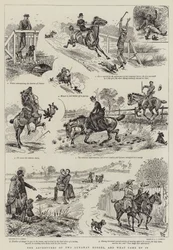 Las Aventuras de Dos Caballos Fugitivos, y lo que Resultó de Ello