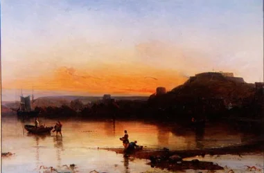 Fuerte Regent al atardecer