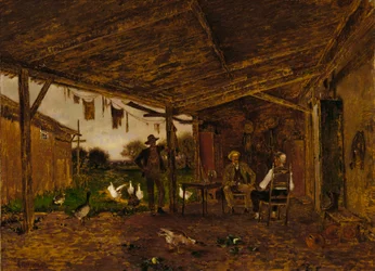 Vecinos amistosos, ca. 1909