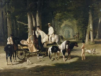 Monsieur y Madame Mosselman y sus hijas