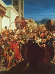 Ejecución de una judía en Tánger