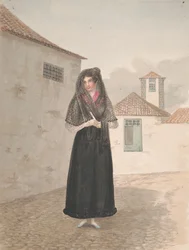 Vestido de iglesia para señoras