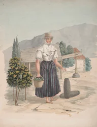 Mujer de El Miradero, Tenerife