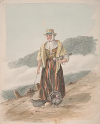 Mujer de Ycod el Alto, Tenerife