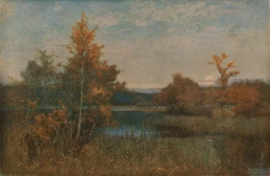 Un resplandor otoñal, 1886, c1930