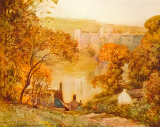 Castillo de Chepstow, en el Wye, c. 1910
