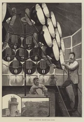 Dentro de un Faro, Beachey Head, Sussex