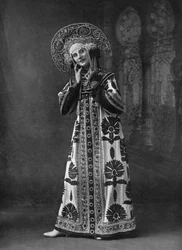 Anna Pavlova 1881-1912, bailarina de ballet rusa, 1911-1912