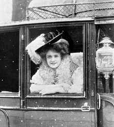Billie Burke 1885-1970, actriz estadounidense, 1908-1909