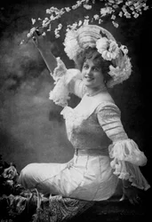Marie Studholme 1875-1930, actriz de teatro inglesa, 1902-1903
