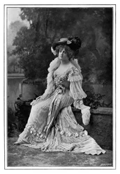 Marie Studholme, actriz de teatro inglesa, 1901