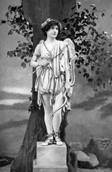 Unity Moore 1894-1981, actriz irlandesa, 1911-1912