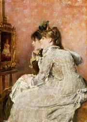 Admirando el retrato, 1879